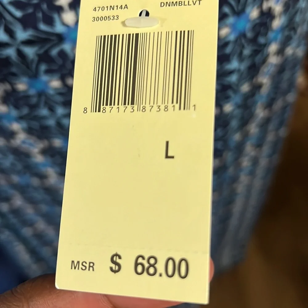 Max Studio Knit Maxi Skirt Womens Size Small Multicolor Geometric Print Casual - Picture 8 of 8